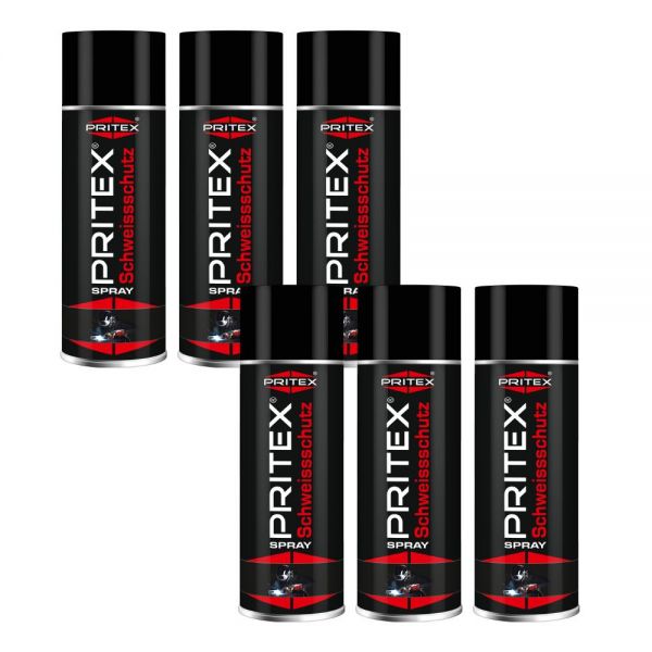 Schweißschutz Spray 6 x 400ml Trennspray Silikonfrei