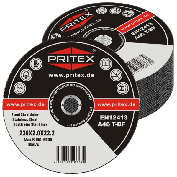 Trennscheiben Inox 230 x 2.0 mm 75 Stück für Edelstahl und Metall