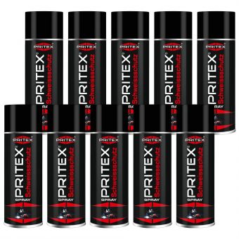 Schweißschutz Spray 10 x 400 ml Trennspray Silikonfrei