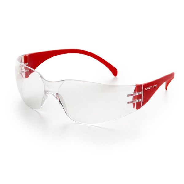 Schutzbrille Universal Ultra Vision Transparent/Rot