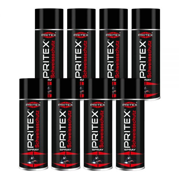 Schweißschutz Spray 8 x 400ml Trennspray Silikonfrei