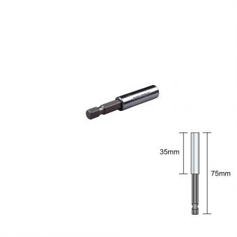 Magnet Bithalter 75 mm lang Bitaufnahme 1/4 Zoll Bit magnetisch