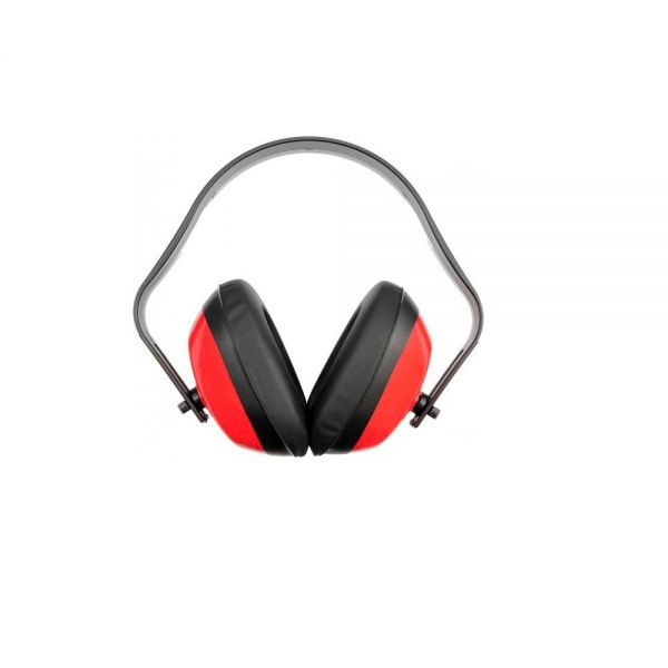 Gehörschutz rot 1 x Hörschutz Ohrenschutz mit verstellbaren Kapseln