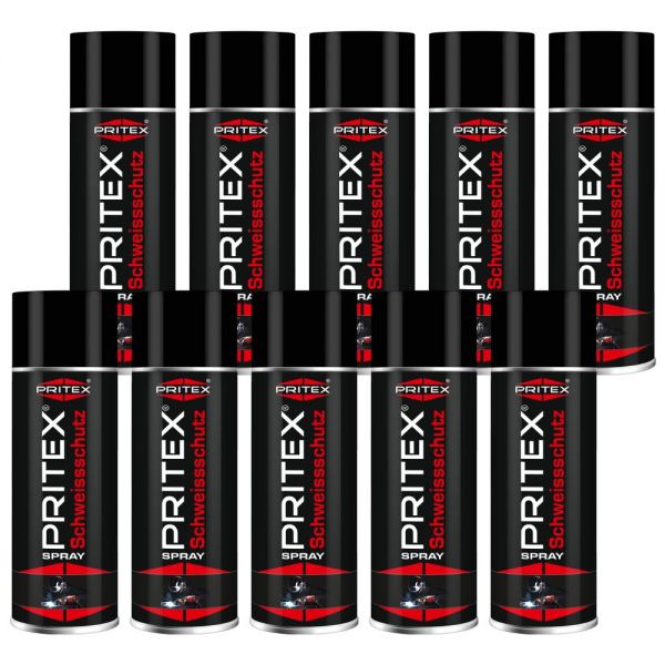 Schweißschutz Spray 10 x 400ml Trennspray Silikonfrei